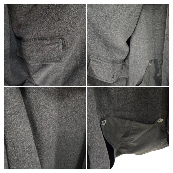 Burton Mark XIII Black Sovereign Snow Jacket Cashmere Wool Lining Men's Size XL - Picture 7 of 12